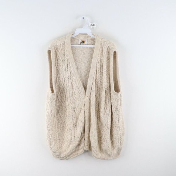 Vintage Other - Vintage Streetwear Cardigan Sweater Vest USA